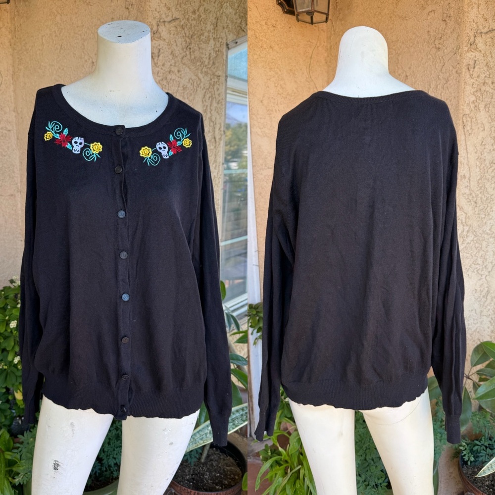 NEW Hot Topic - Book of Life Black Cardigan (XXL)